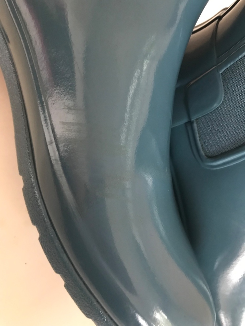 HUNTER Chelsea Rain Boots Blue Women’s Size 10 - Picture 16 of 16